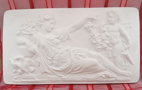 Rilievo venere cupido - rilievo, cupido"