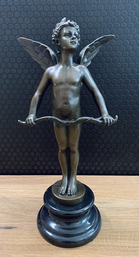 Statua bronzo angelo cm - in,