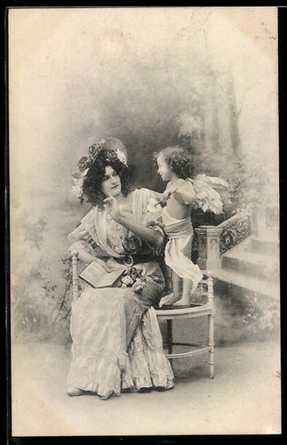 Cupido con una - , signora