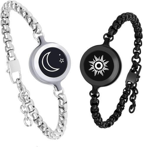 Pulseras tacto pareja