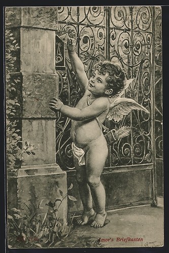 Cartolina artista franz - cartolina,